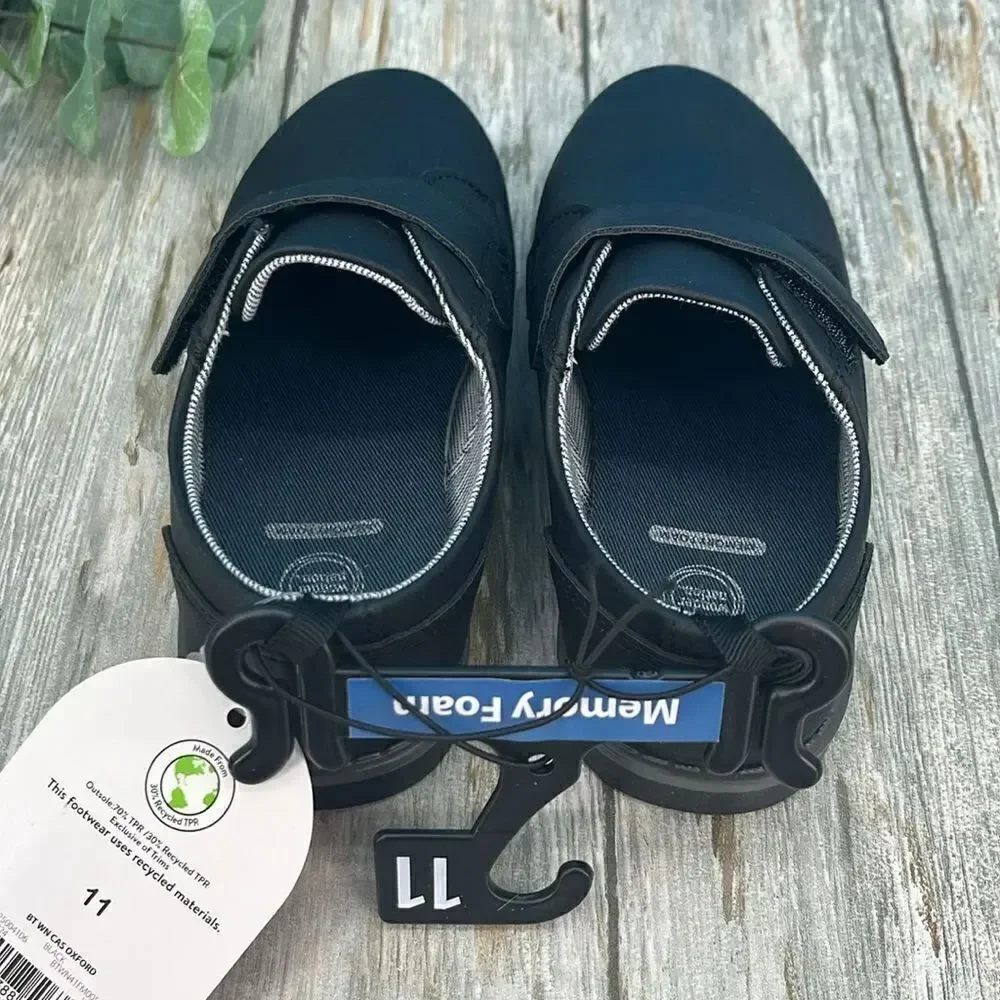 Toddler Boys Black Oxford Dress Shoes Size 11